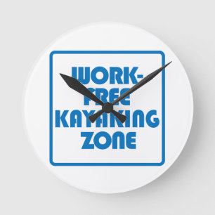 Horloge Ronde Work Free Kayaking Zone