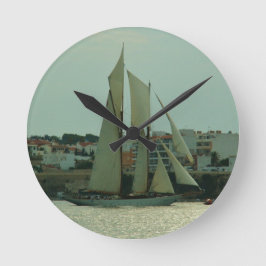 Horloge Ronde Yacht classique