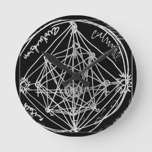 Horloge Ronde yaie alchemical transmutation art