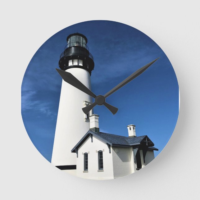 Horloge Ronde Yaquina Head Lighthouse, Newport, Oregon (Recto)