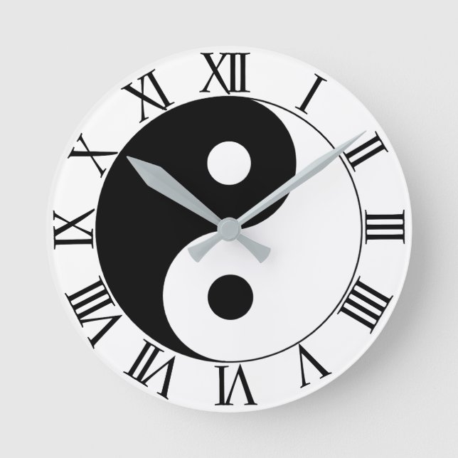 HORLOGE RONDE YIN AND YANG (Recto)