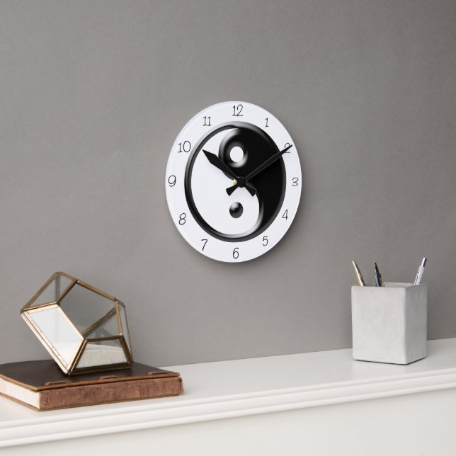 Horloge ronde Yin Yang (Bureau)