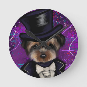 HORLOGE RONDE YORKIE            