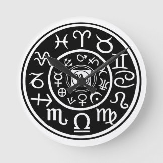 Horloge Ronde Zodiac - Capricorne Constellation