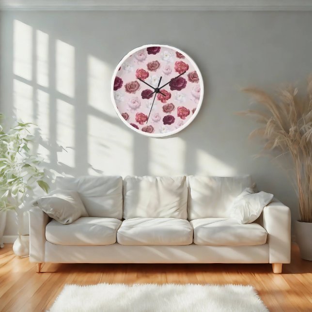 Horloge Rose Blossom - Romance intemporelle pour la Saint- (Créateur téléchargé)