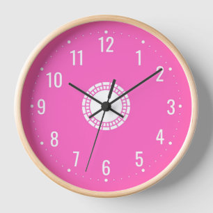 Horloge Rose Chaud Féminin pour Filles et Femmes - Moderne