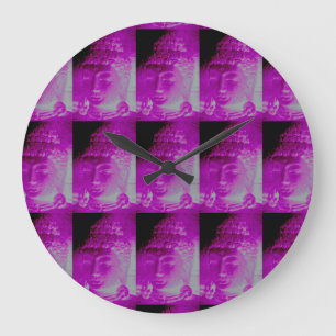 horloge rose de Bouddha