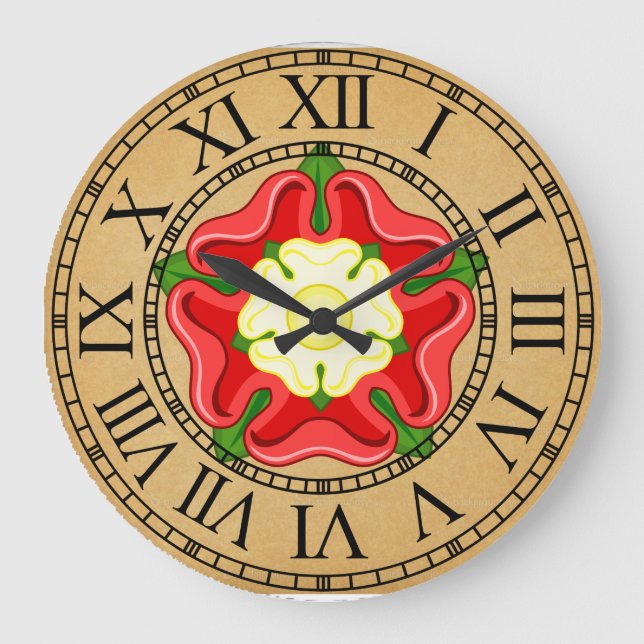 Horloge rose de Tudor (Recto)
