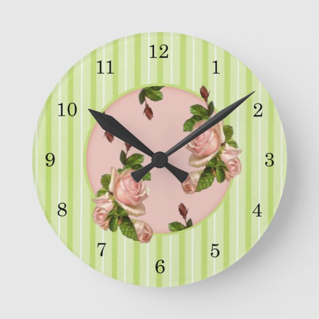 Horloge Rose du chalet (Recto)
