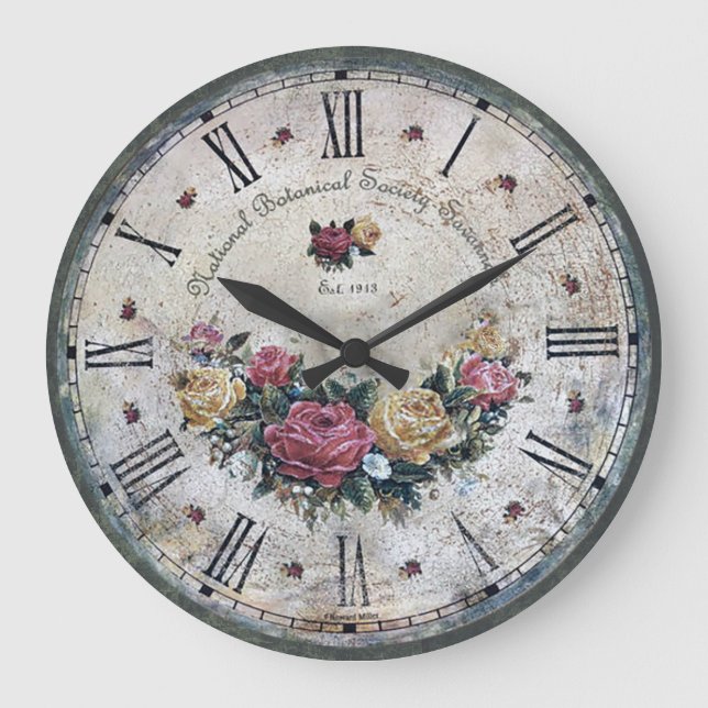 Horloge Rose vintage (Recto)