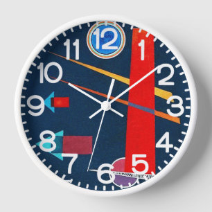 Horloge Rouge puissant - Kandinsky