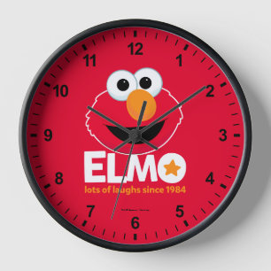 Horloge Rue Sésame   Elmo Beaucoup de rires depuis 1984