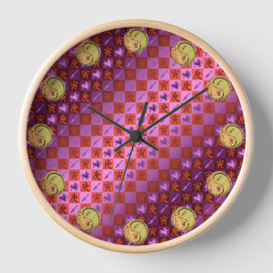 Horloge Sagittaire & Tigre de Métal