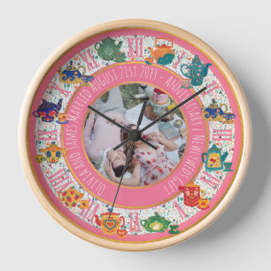 Horloge Salon de Thé Maison de Campagne Cottage Core Cuisi