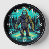 Sasquatch dans les bois Ai Art