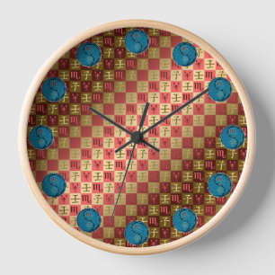 Horloge Scorpion & Rat d'eau