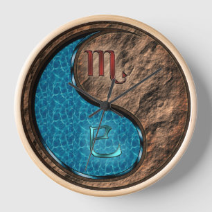 Horloge Scorpion & Serpent de terre