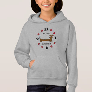 Horloge Secourue Doxie Dachshund