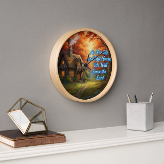 Horloge Servir le Seigneur dans la simplicité