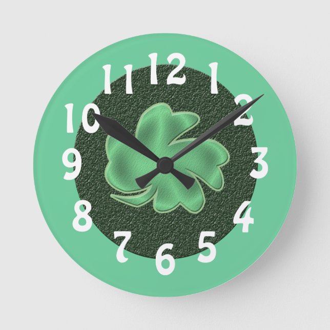 Horloge shamrock(trèfle) (Recto)
