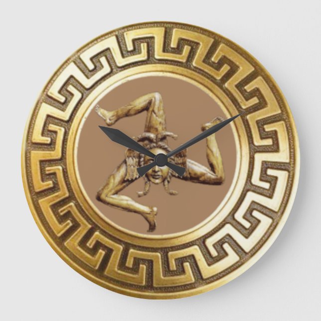 Horloge sicilienne de Trinacria (Recto)