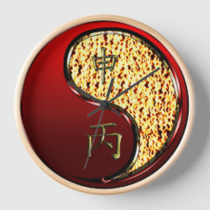 Horloge Singe de Feu