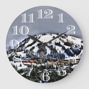 Horloge Ski Mountain