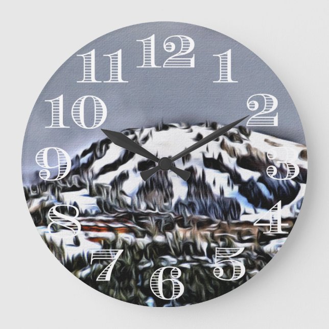 Horloge Ski Mountain (Recto)