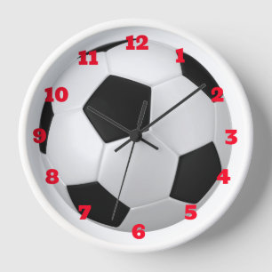 Horloge Soccer