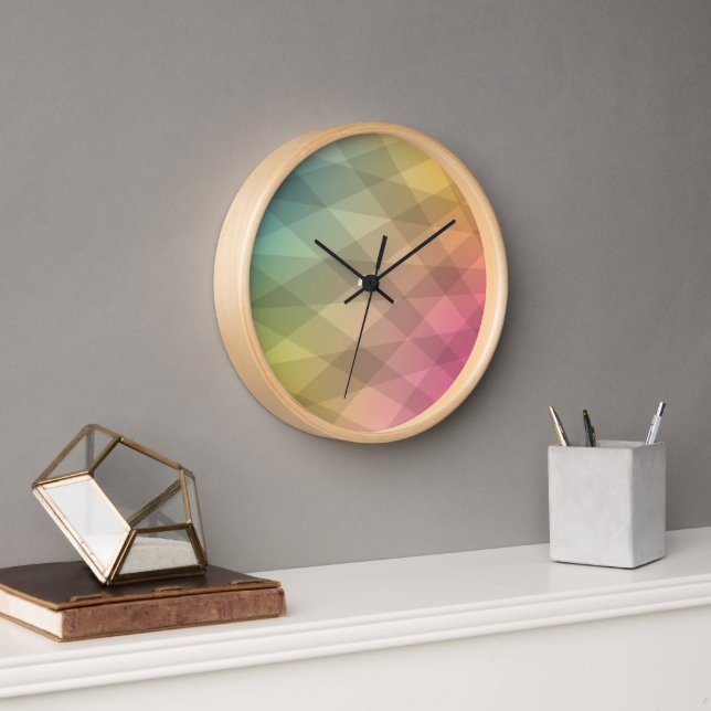 Horloge spectrale Abstraite (Bureau)