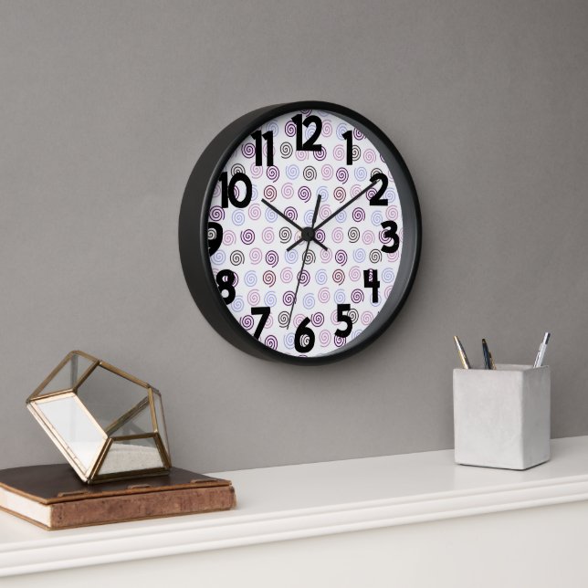 Horloge Spirales (Bureau)