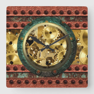 Horloge Steampunk 4B