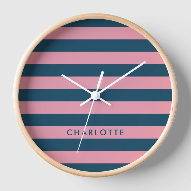 Horloge Strip | Trendy Preppy Name (Recto)
