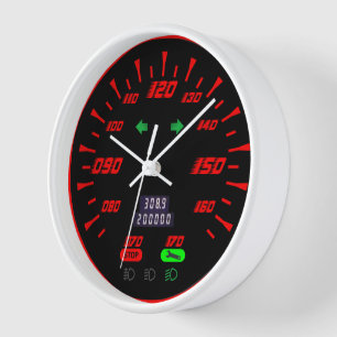 Horloge style d'appareillage sportif de haut-parleur