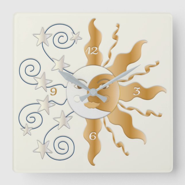 Horloge Sun Moon et Stars (Recto)