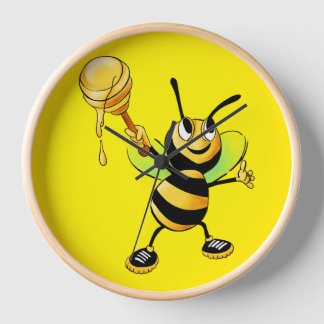 Horloge Sweet Time with Our Honey Bee Clock! 🍯🐝