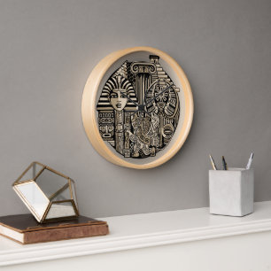 Horloge Symboles historiques anciens Style de tatouage