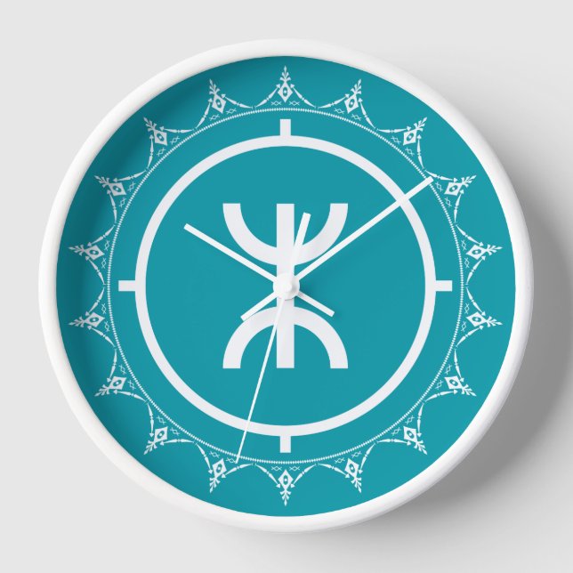 Horloge Tamazgha - Symbole amazigh (Recto)