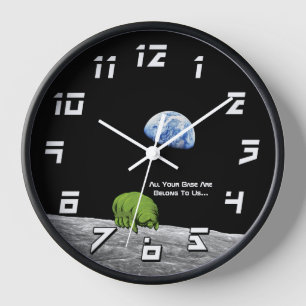 Horloge Tardigrade On Moon Funny NASA Apollo 8