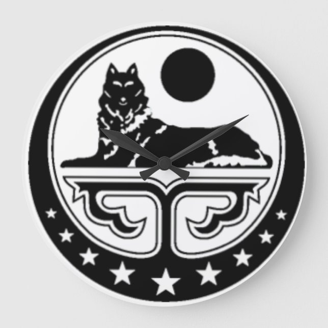 Horloge tchétchène (Recto)