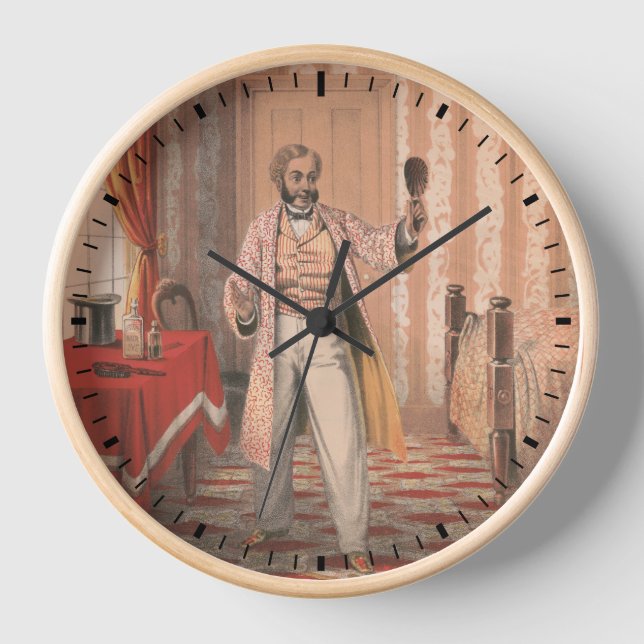 Horloge Teinture à cheveux Uphams, vers 1864 (Recto)