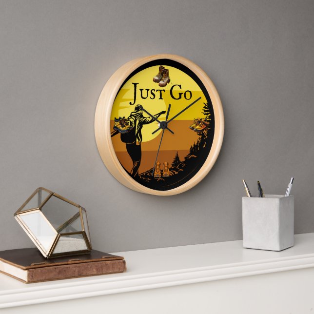 Horloge Temps d'aventure "Aller" (Bureau)