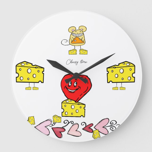 Horloge Temps Fromage Fromage (Recto)