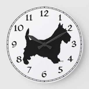 Horloge Terrier Écossais