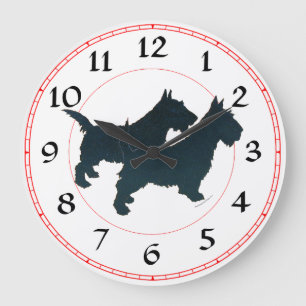 Horloge Terrier Écossais