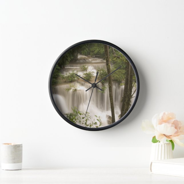 Horloge Thaïlande, Cascade de Huai Mae Khamin (Maison)