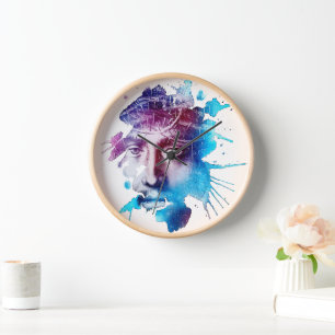Horloge Thorn Crown Jésus Christ Passion Art Abstrait