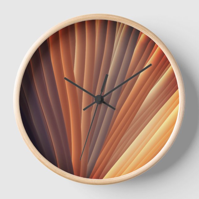 Horloge Threads radiants : Connexion couleur (Recto)