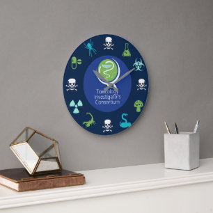Horloge ToxIC/ACMT - Design bleu foncé 1