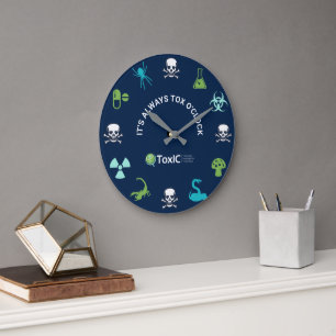 Horloge ToxIC/ACMT - Design bleu foncé 2